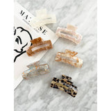 Acetate Tortoise Hair Clips - ALLIE