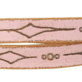Double Wrap Laser Diamond Bracelet
