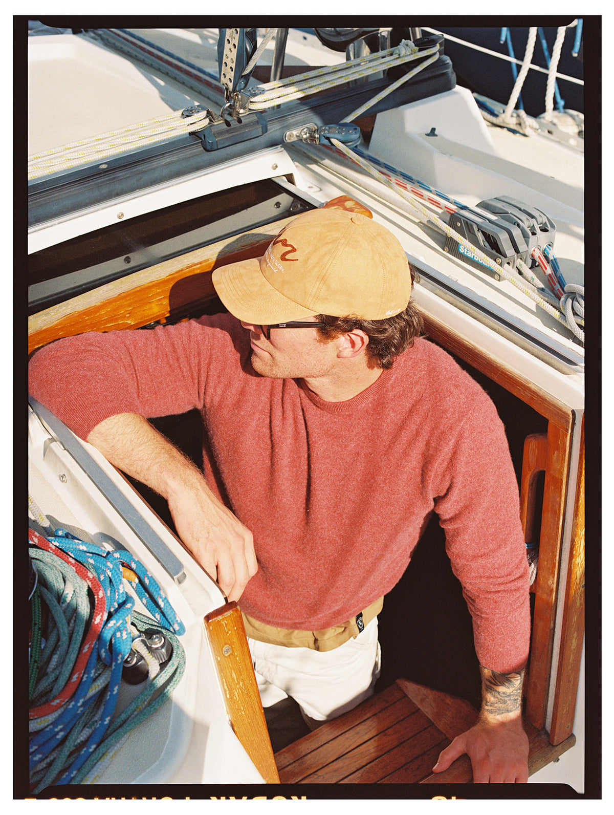 The Rookie Faux Suede Cap