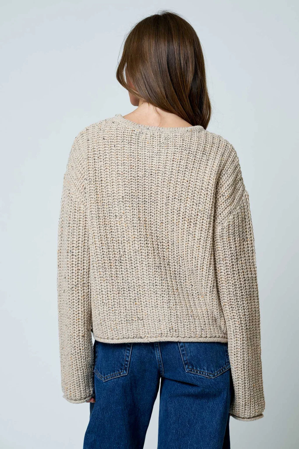 Hearthside Marled Chunky Knit Cardigan