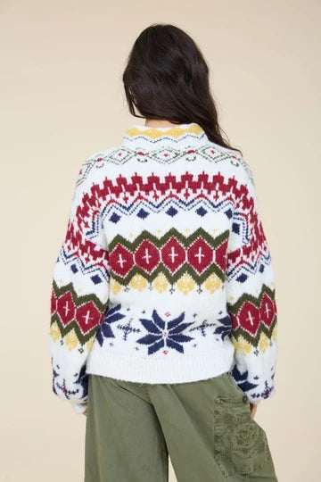 Lucy Mock Neck Sweater