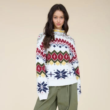 Lucy Mock Neck Sweater