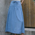 Briar Drop-Waist Midi Skirt