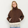 Lucille Mock Neck Jacket