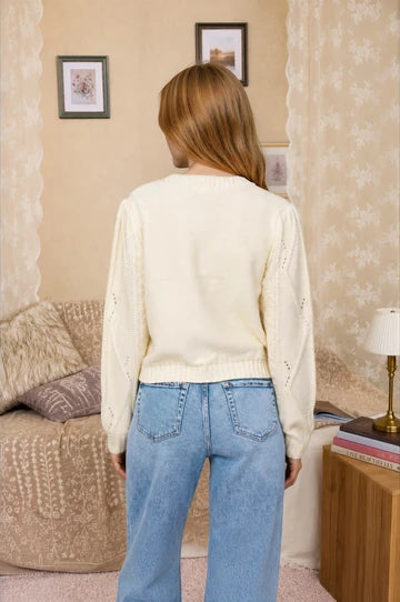 Andie Embroidered Cardigan