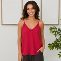Valentina Linen Tank
