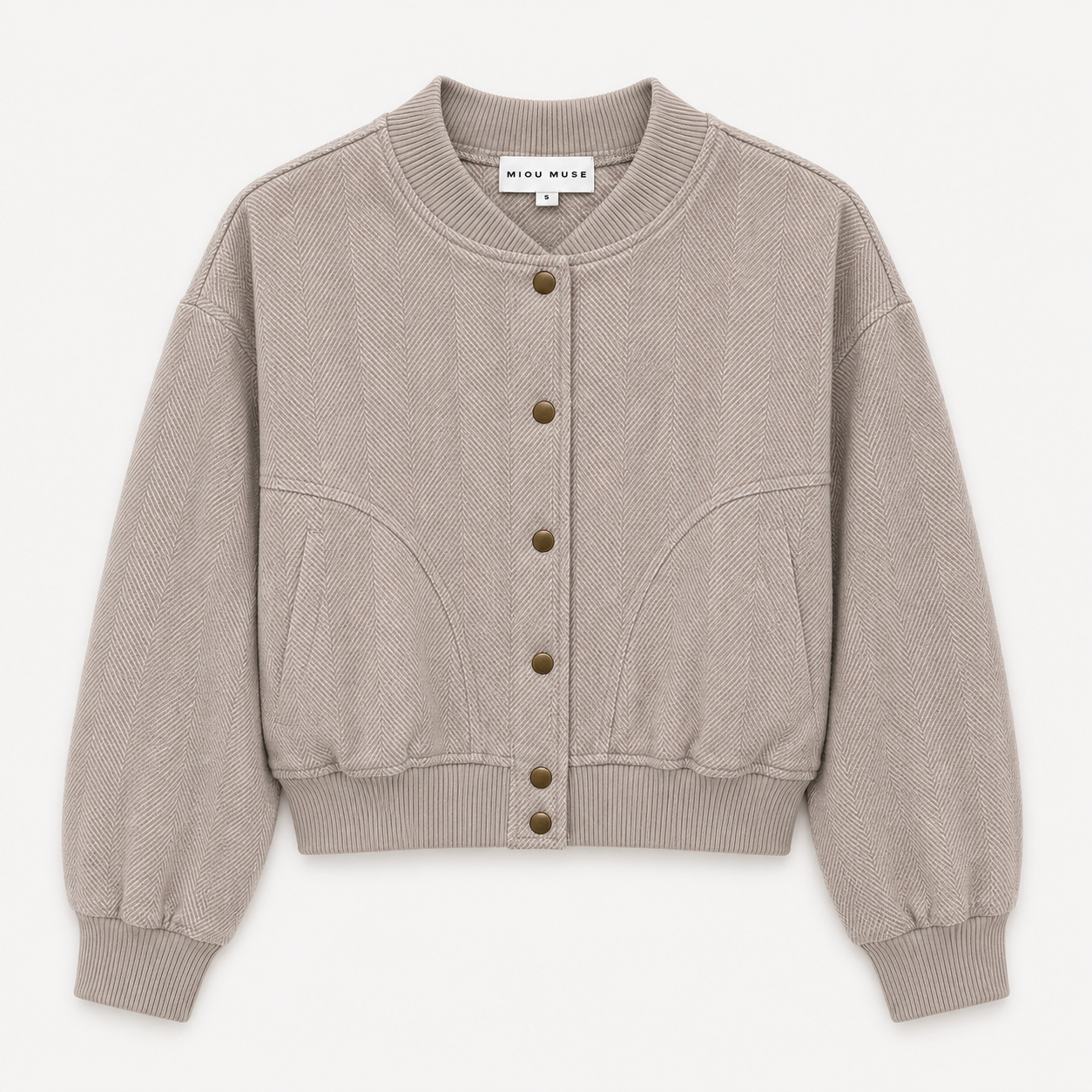 Janice Herringbone Weave Jacket