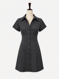 Blake Collar Shirt Mini Dress