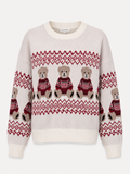 Holiday Bear Crew Neck Sweater