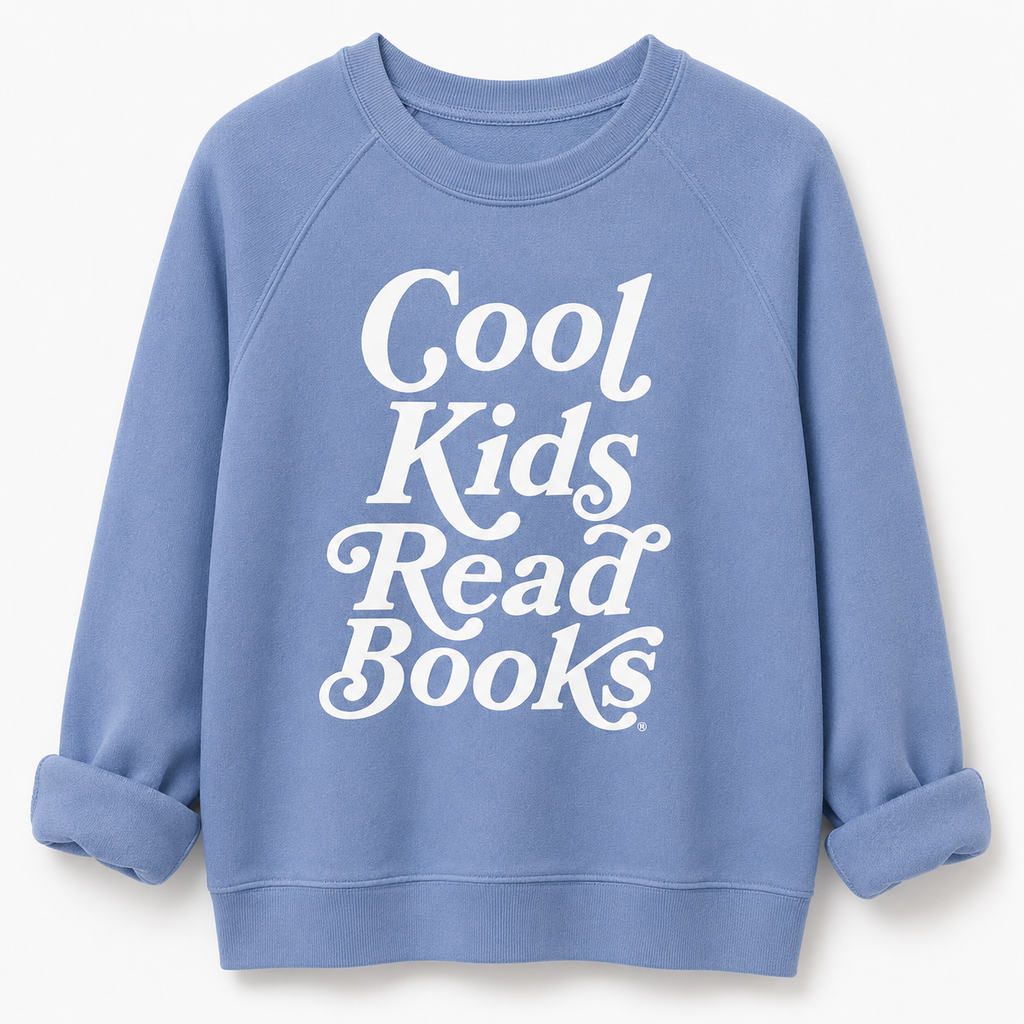 Cool Kids Read Books Graphic Sweatshirt