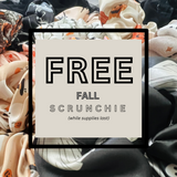 Free Fall Scrunchie