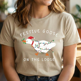 Festive Goose on The Loose