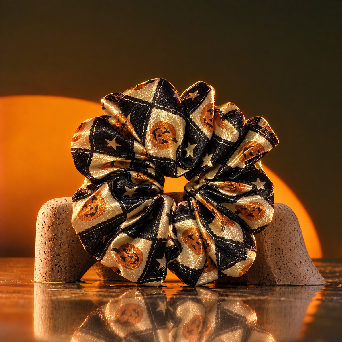 Josie Pumpkin Scrunchie