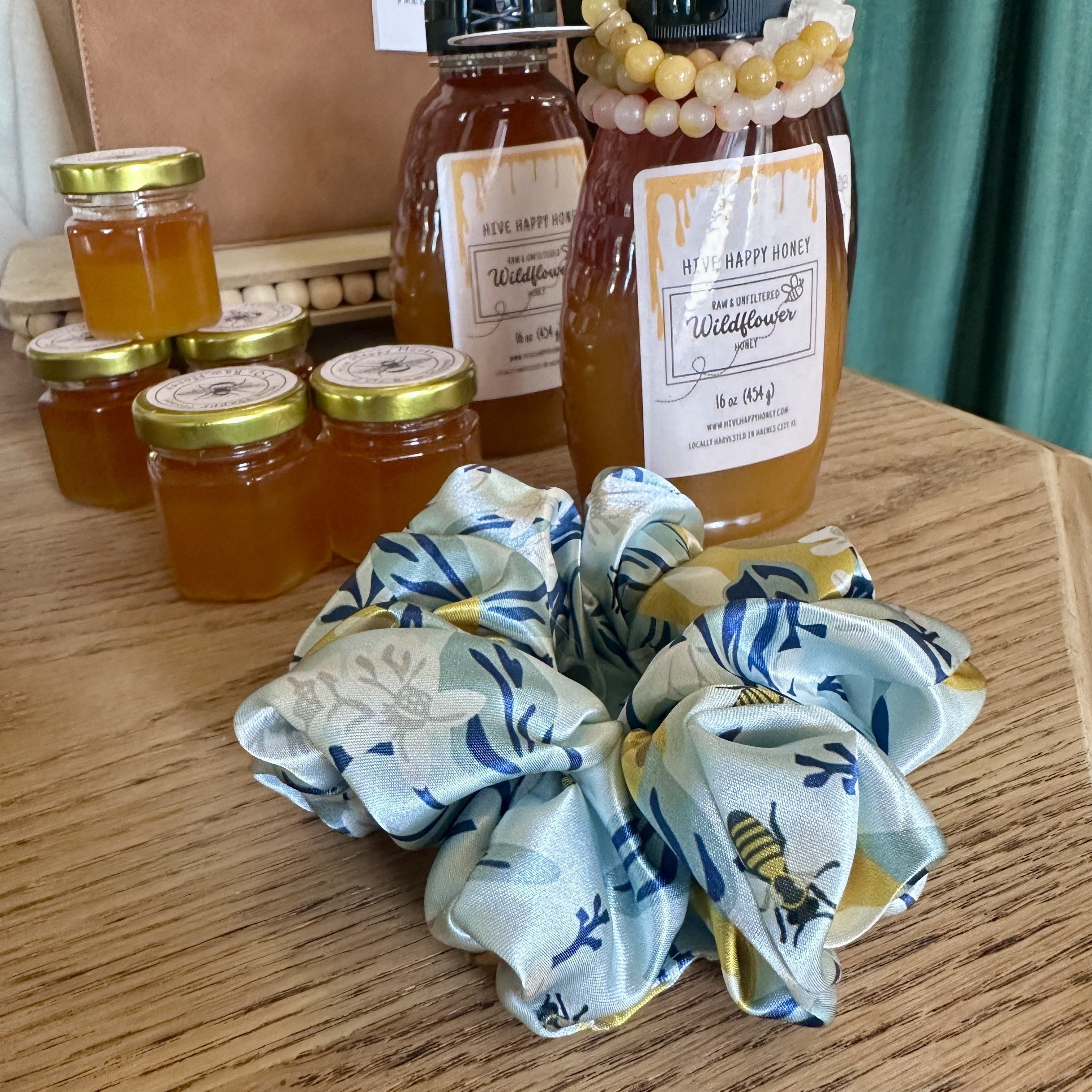 Honey Bee Scrunchie