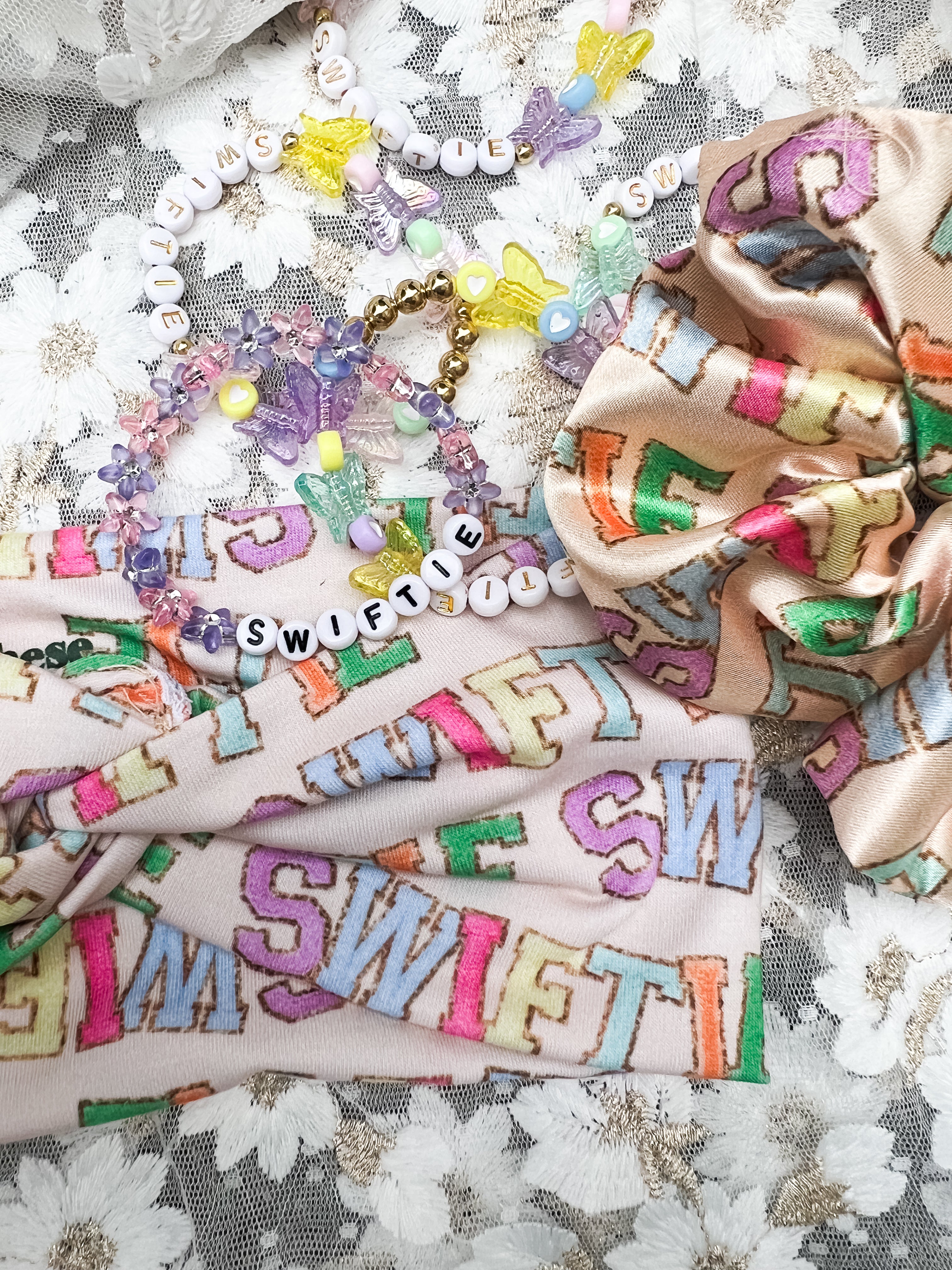 Swiftie Oversized Satin Scrunchie