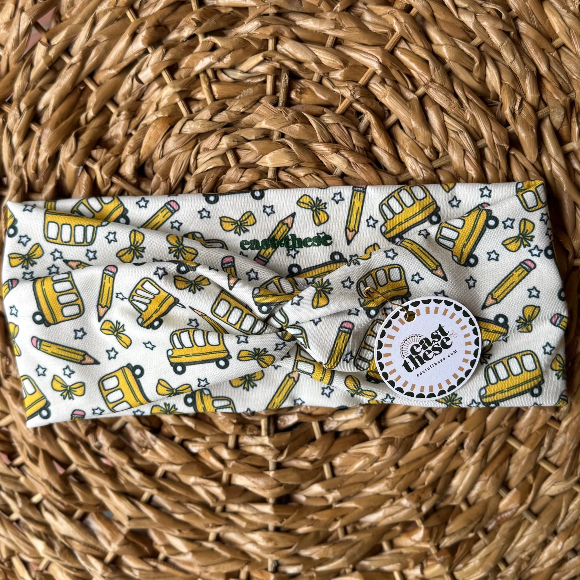 Back To School Twist Turban Headbands