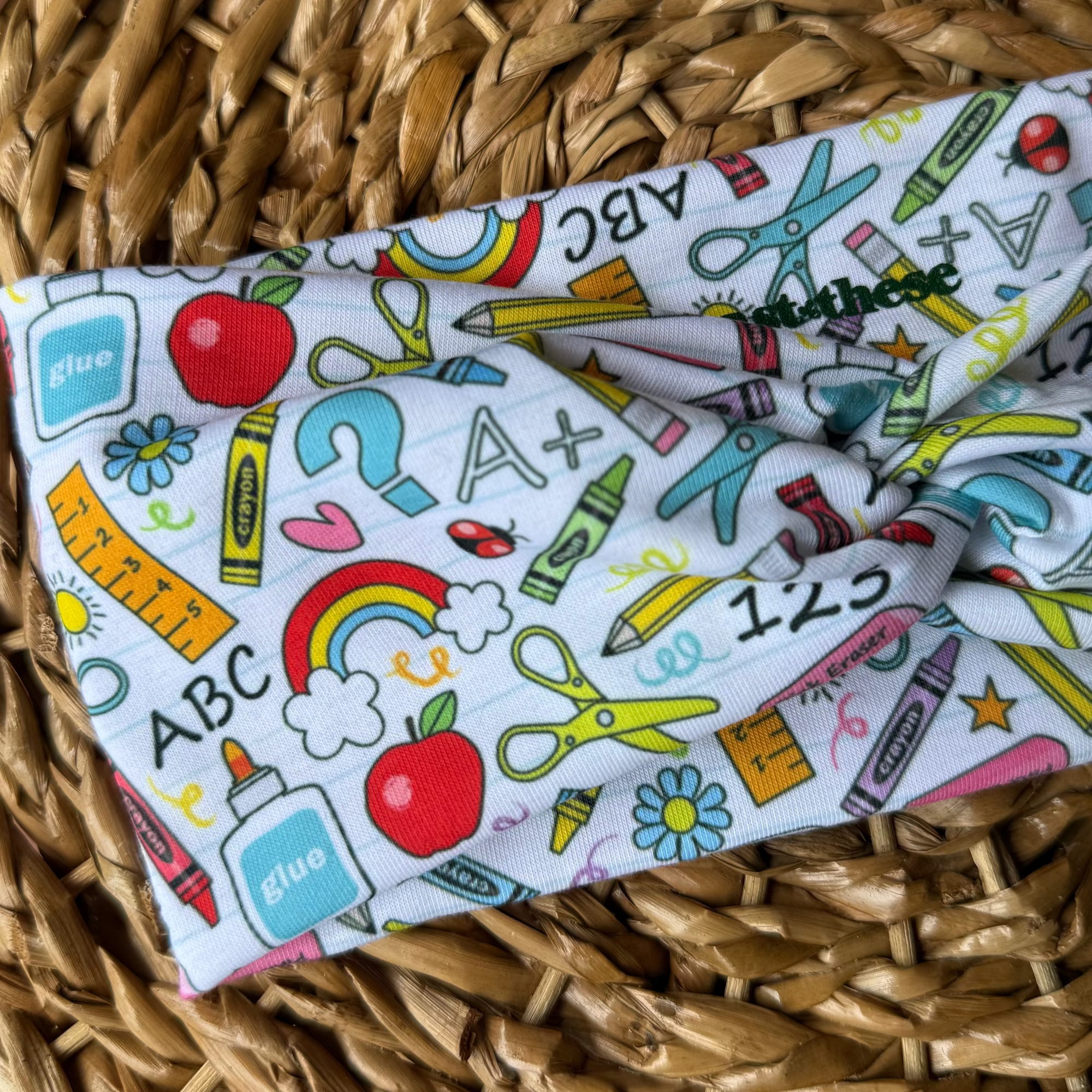 Back To School Twist Turban Headbands