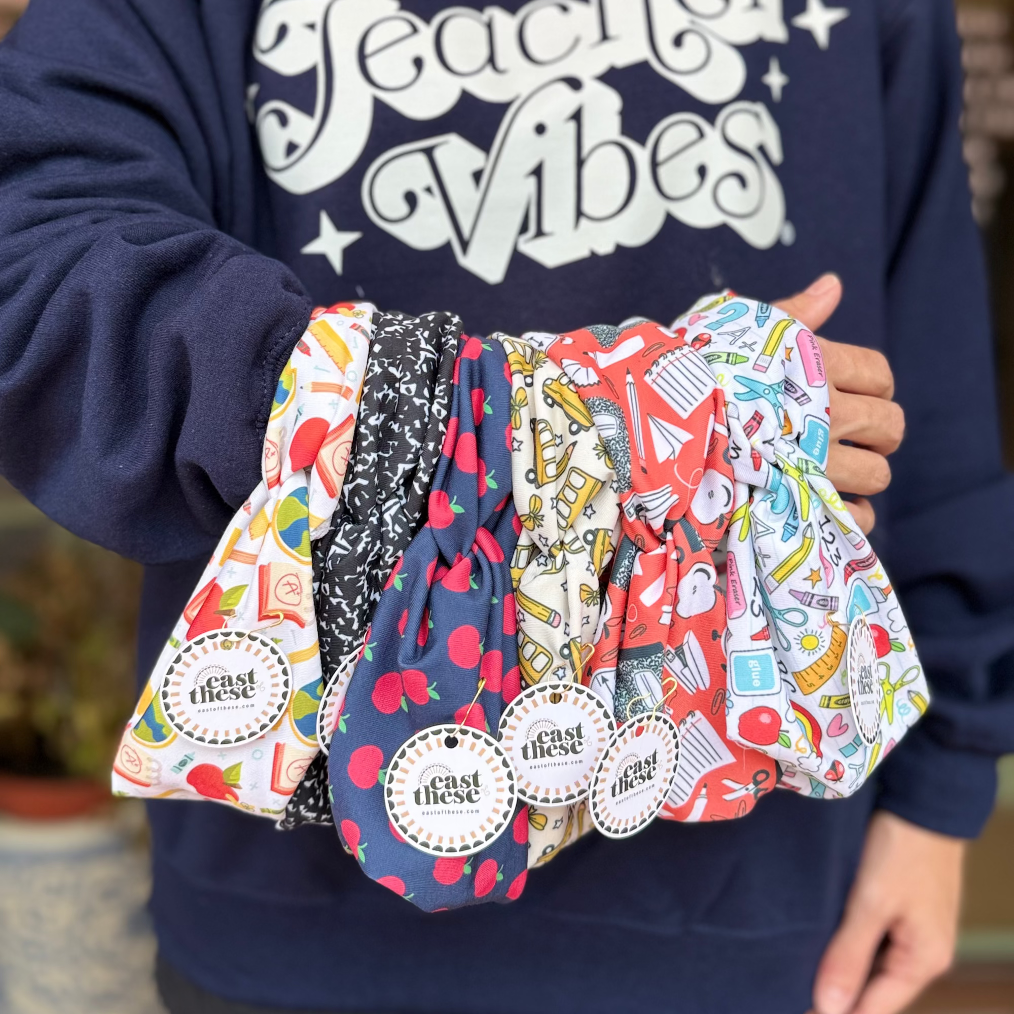 Back To School Twist Turban Headbands