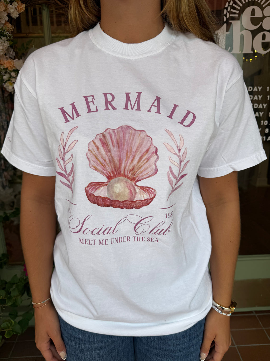 Mermaid Social Club tee