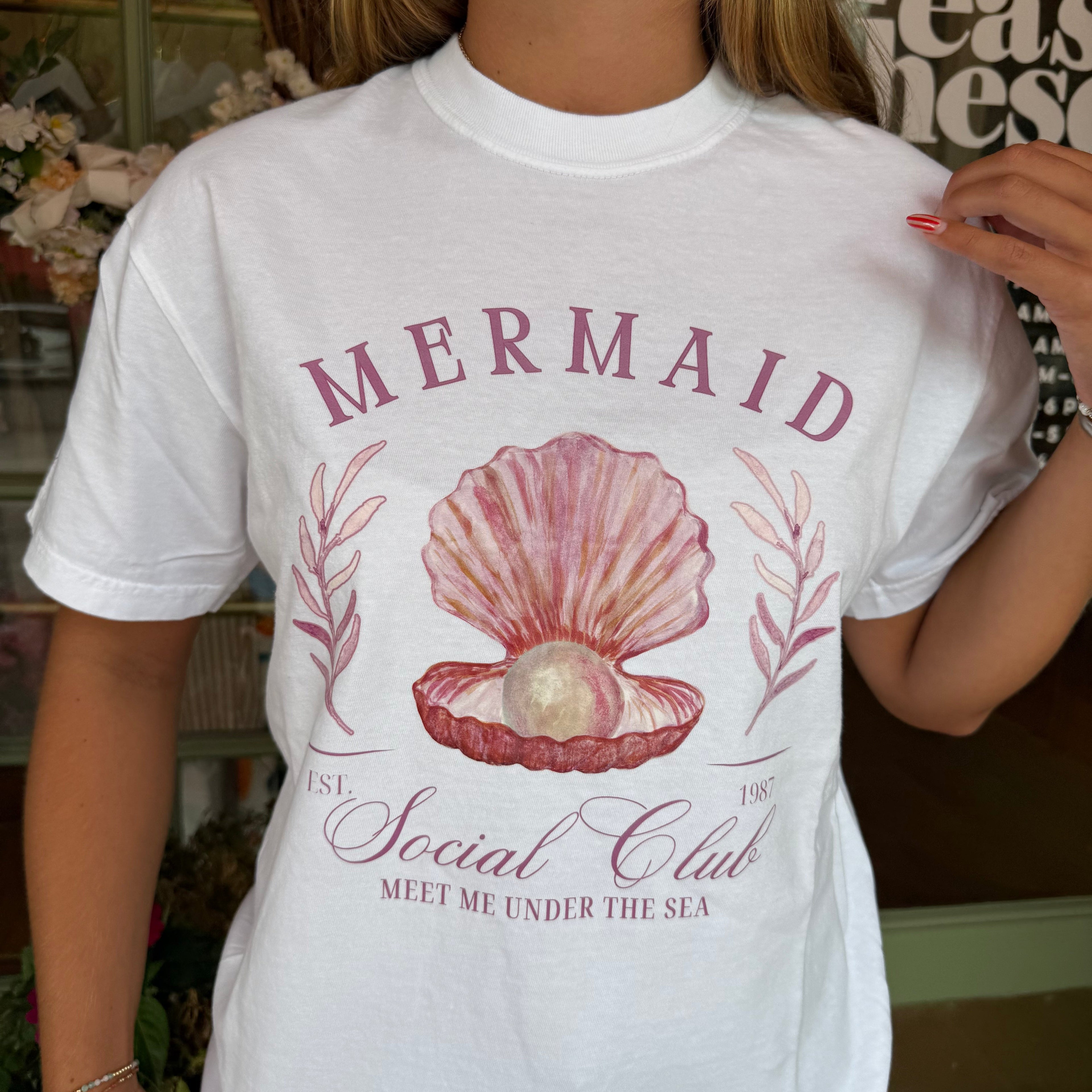 Mermaid Social Club tee