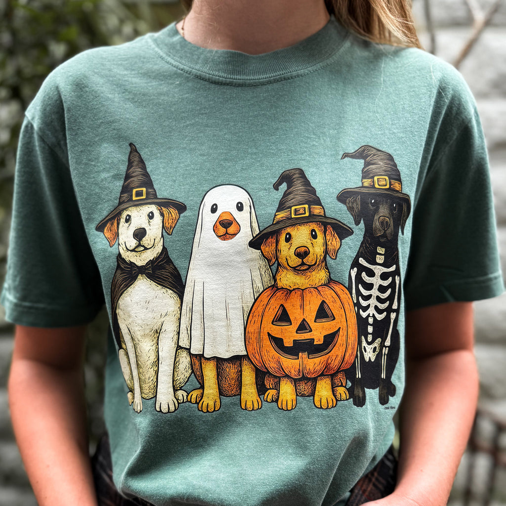 Spooky Dogs Tee- CLEARANCE