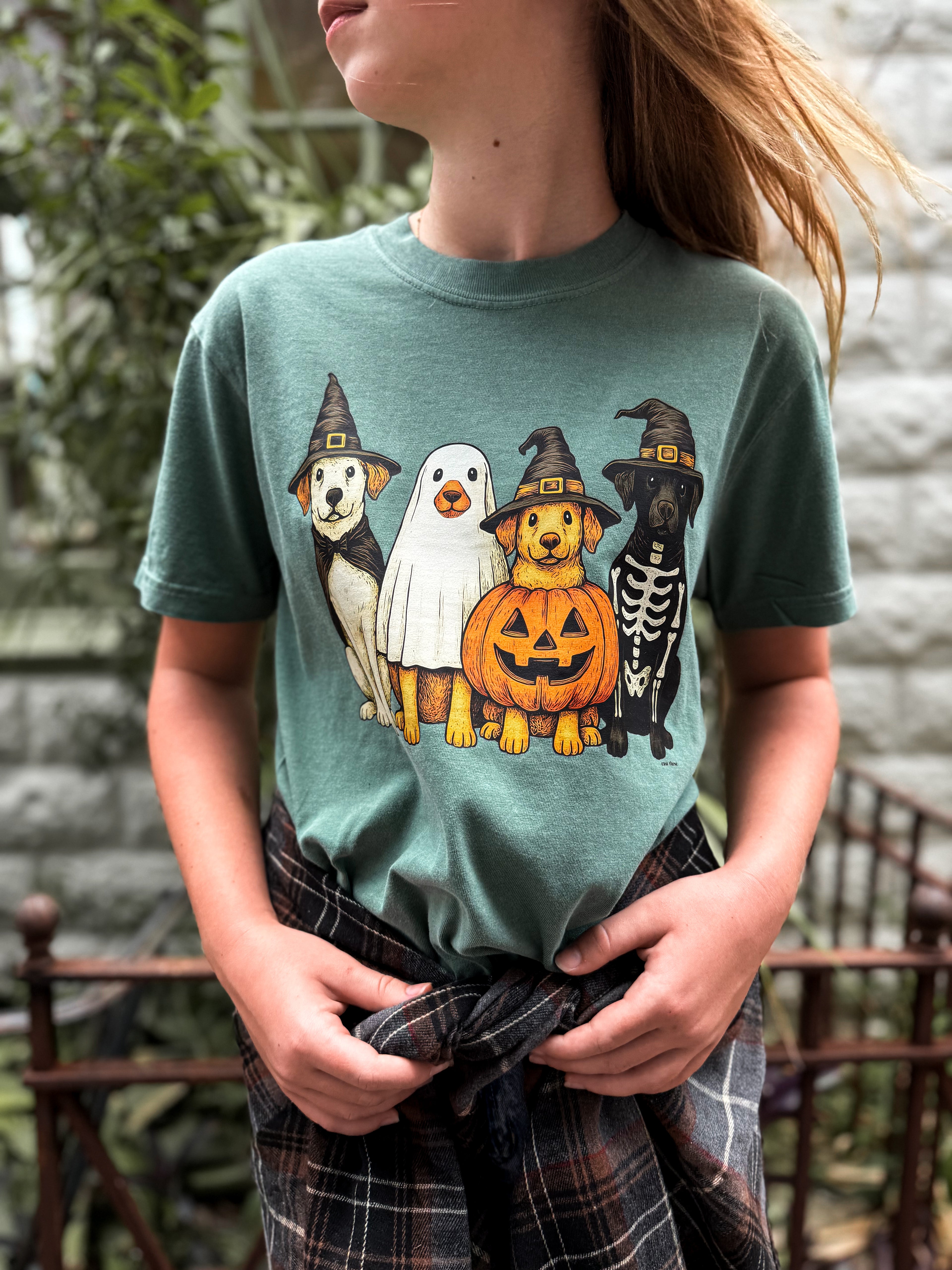 Spooky Dogs Tee- CLEARANCE