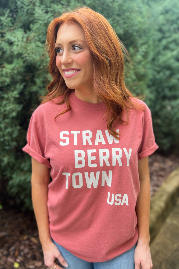 Strawberry Town USA Tee