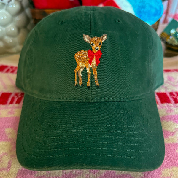 Festive Fawn Stamp Hat