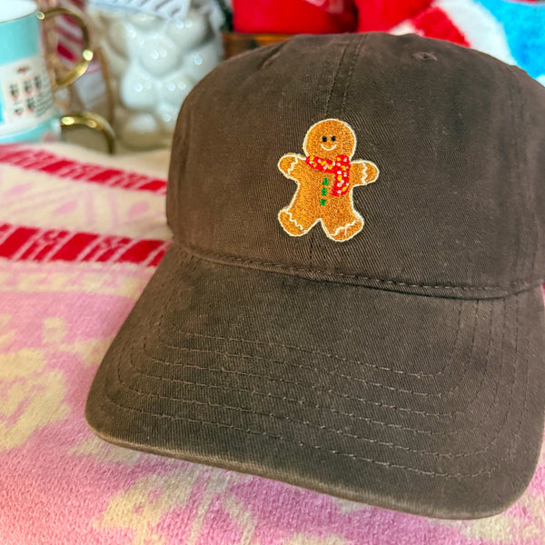 Gingerbread Man Stamp Hat