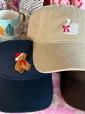 Holiday Bear Stamp Hat