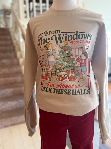 "Deck These Halls" Crewneck