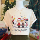 Charlie Brown 'Tis The Season Adult tee
