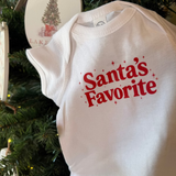 Santa's Favorite Baby Onesie