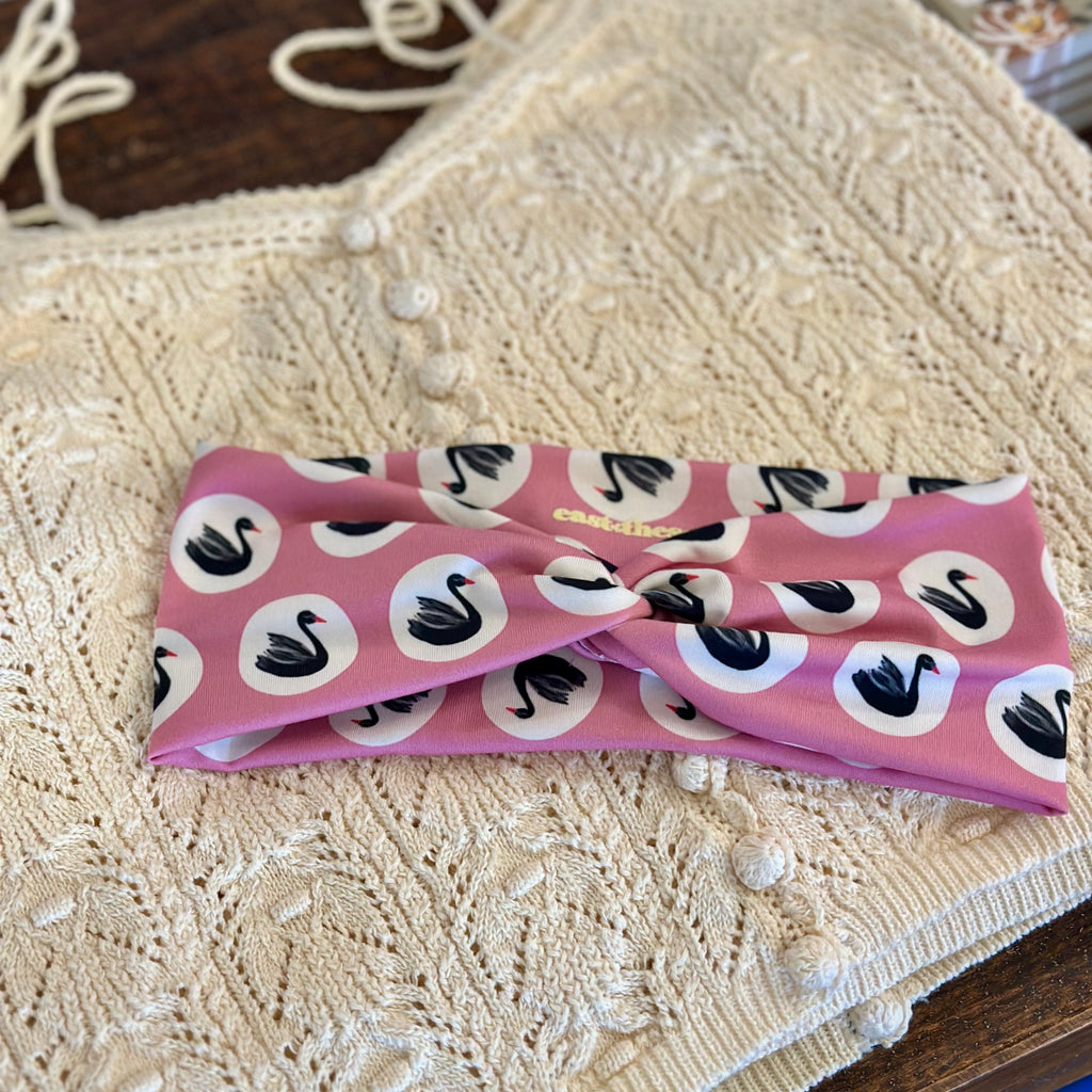 Black Swan Twist Turban