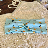 Little Cutie Orange Twist Turban