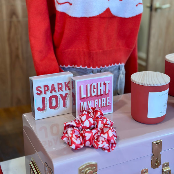 Lots of Love Oversized Satin Scrunchie