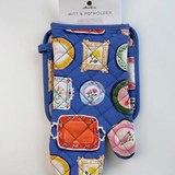 Dinner Plates Oven Mitt & Pot Holder Set