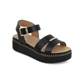 Jacklyn Sandal – Black Textured