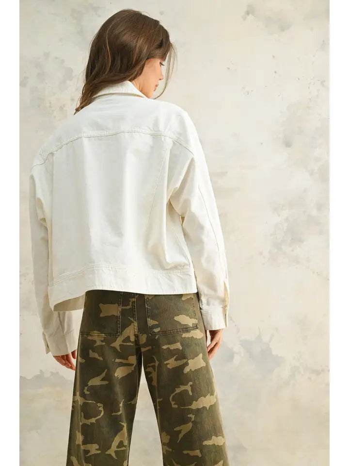 Monica Washed Cotton Jacket