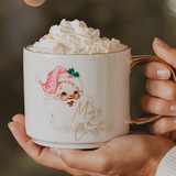 Vintage Santa Christmas Mug