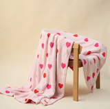 Cozy Dreams Luxe Blanket-Lil' Hearts