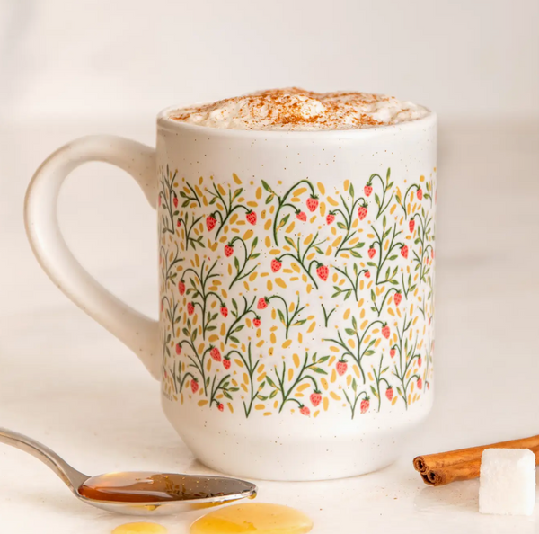Strawberry Meadow Mug- CLEARANCE