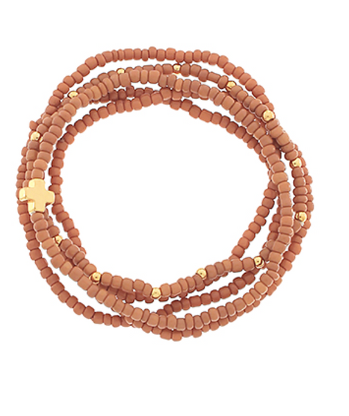 Cross Bracelet Stack