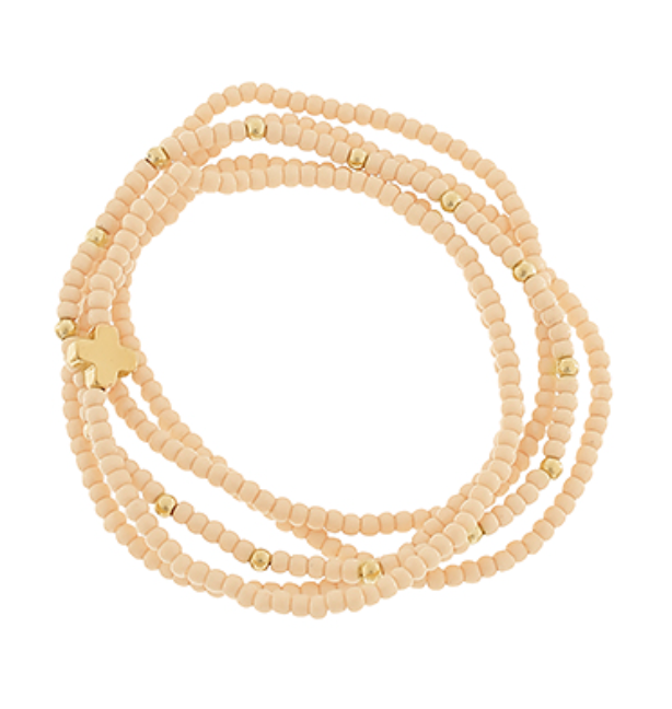 Cross Bracelet Stack