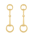 Horsebit Drop Earrings