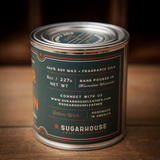 Leather Bourbon Candle- CLEARANCE