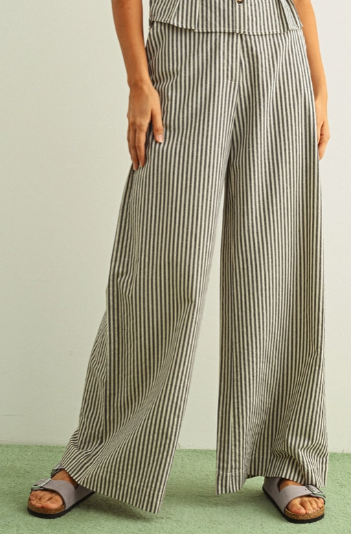 Donna Striped Trouser