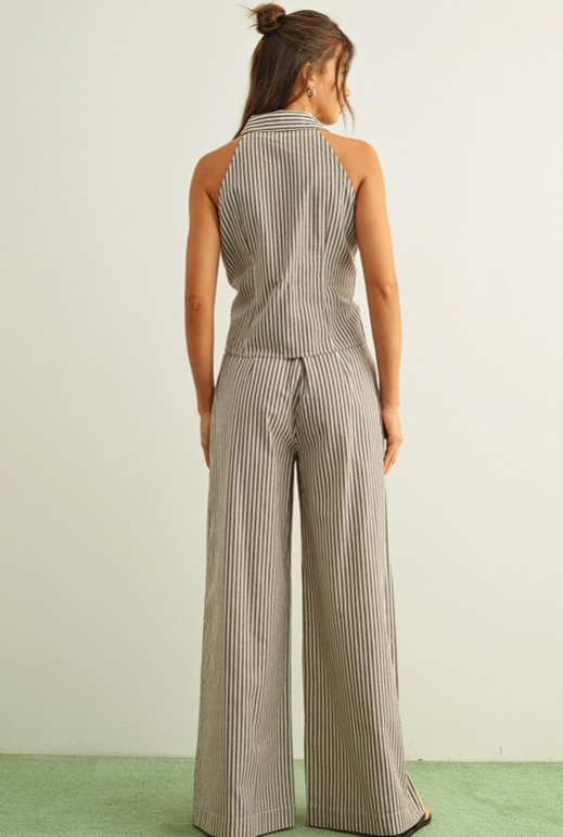 Donna Striped Top