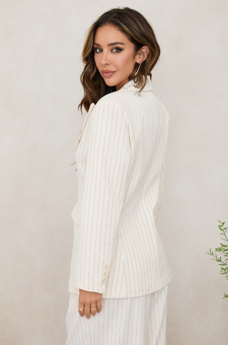 Harlow Stripe Blazer