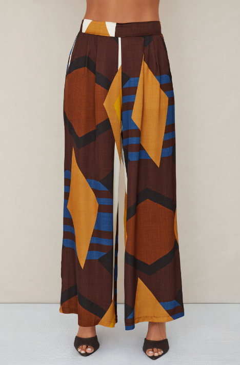 Ingrid Geo Print Pant